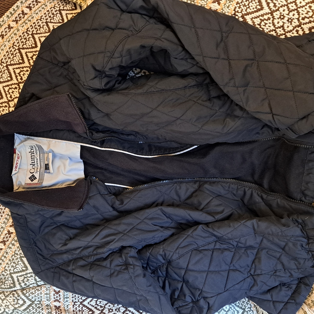 Columbia Black Quilted Puffer Jacket